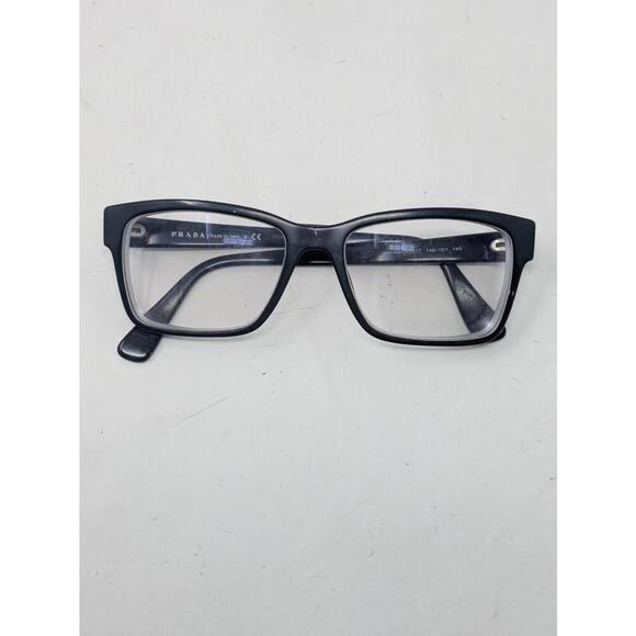 PRADA VPR 15V-F 53-17-145 1AB-10 Black Silver Made In Italy - Picture 12 of 12